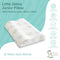 Little Zebra Junior Pillow |  100% Natural Latex | Therapeutic Contour Support 8Y+ | Hypoallergenic by Nature | Dust-Mite Resistant | Breathable Airflow Design
