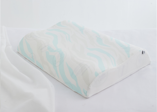 Little Zebra Junior Pillow |  100% Natural Latex | Therapeutic Contour Support 8Y+ | Hypoallergenic by Nature | Dust-Mite Resistant | Breathable Airflow Design