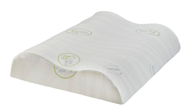 Little Zebra Junior Pillow |  100% Natural Latex | Therapeutic Contour Support 8Y+ | Hypoallergenic by Nature | Dust-Mite Resistant | Breathable Airflow Design