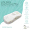 Little Zebra Small Contour Pillow |  100% Natural Latex | Head Shape Protection 12-30M | Hypoallergenic by Nature | Dust-Mite Resistant | Neck Support That Grows