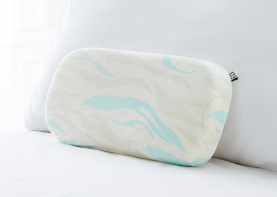 Little Zebra Small Contour Pillow |  100% Natural Latex | Head Shape Protection 12-30M | Hypoallergenic by Nature | Dust-Mite Resistant | Neck Support That Grows