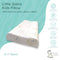Little Zebra Kids Pillow |  100% Natural Latex | Contour Neck & Spine Support 4-7Y | Hypoallergenic by Nature | Dust-Mite Resistant | Breathable Airflow Design