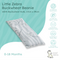Little Zebra Buckwheat Beanie | 100% Organic Buckwheat Husks | Natural Calming Beanbag 0-18M | Anti-Startle | Breathable | The Natural Choice for Soothing Sleep