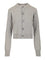 Ami Crew Neck Cardigan - Grey