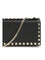 Valentino Garavani Rockstud chain Wallet - Black