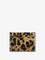 Dolce & Gabbana Patent leather card holder with animal print - Leopardato