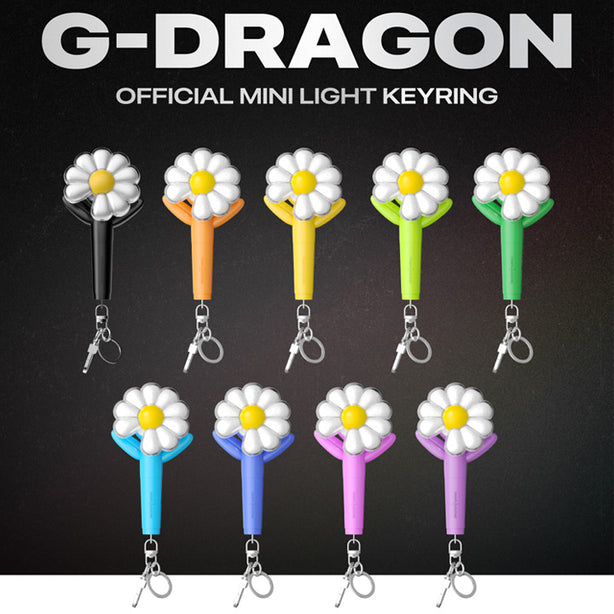 G-Dragon Official Mini Light Keyring Random (International Shipping)
