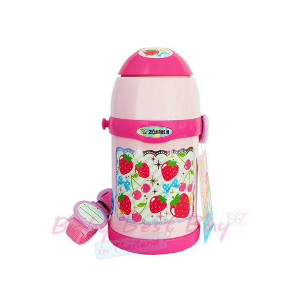Zojirushi SC-ZT45 Stainless Steel Vacuum Straw Bottle 520ml (Pink)