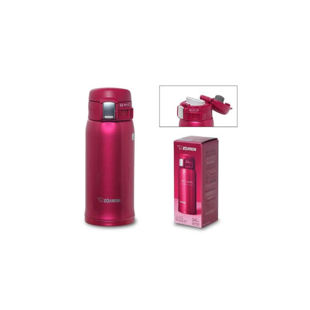 Zojirushi SM-SD36 Stainless Steel 360ml (Pink)