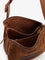 Burberry Tavistock suede crossbody bag with perforated pattern - Hazel