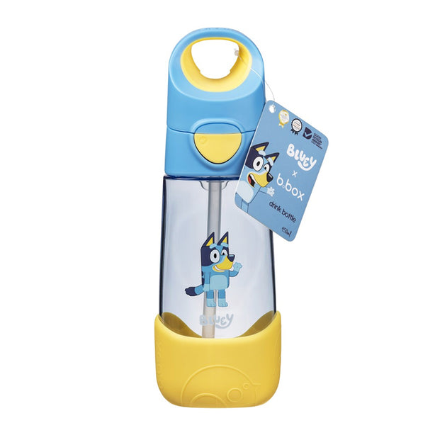 [Bundle] Tritan Drink Bottle Bluey 450ml + Mini Lunchbox Bluey + Snackbox Bluey