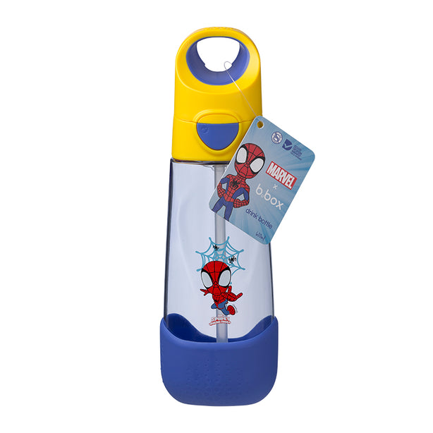 [Bundle] Tritan Drink Bottle Spidey 600ml + Mini Lunchbox Spidey + Snackbox Spidey