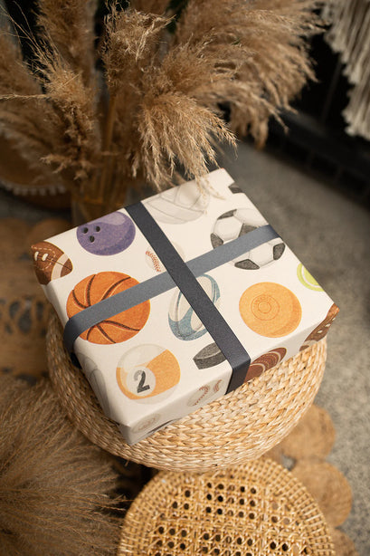 Sports Balls Wrapping Paper
