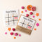 Tic Tac Toe Birds Greeting Card
