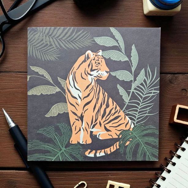 Jungle Tiger Greeting Card