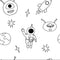 Space Galaxy - Boys - Age 5-6 Years Colour-in Pyjamas