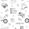 Sports And Gamers - Boys - Age 9-10 Years Colour-in Pyjamas