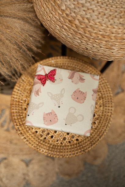 Cute Animals Wrapping Paper