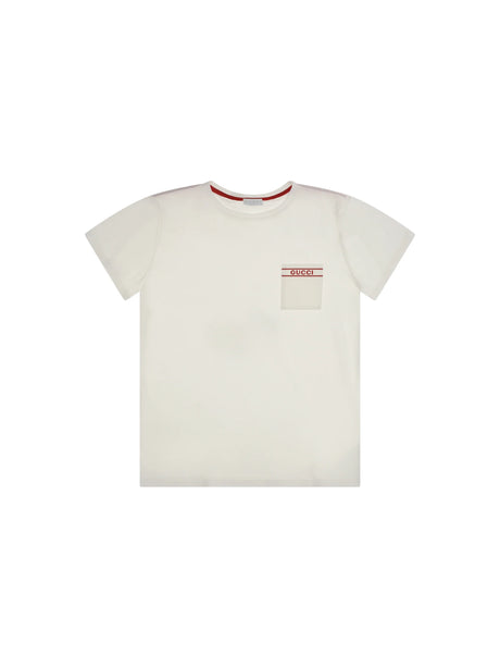 Gucci Cotton T-shirt for Boy - New White/Red