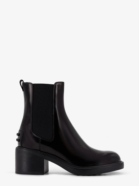 Tod'S Gomma T60 leather ankle boots - Nero