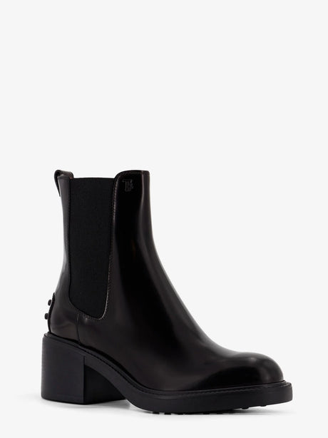 Tod'S Gomma T60 leather ankle boots - Nero