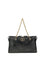 Valentino Garavani Panthea Chevron medium Shoulder Bag r - Black