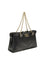 Valentino Garavani Panthea Chevron medium Shoulder Bag r - Black