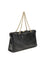 Valentino Garavani Panthea Chevron medium Shoulder Bag r - Black