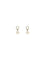 Valentino Garavani Ovalette Earrings in metal and Swarovski® crystals - Gold/Crystal