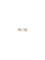 Valentino Garavani VLogo Signature Earrings in metal and Swarovski crystals - Gold/Crystal