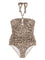 Zimmermann One-Piece Swimsuit With Ring Detail Wanderlust - Animal Print