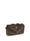 Valentino Garavani Panthea Shoulder Bag chevron pattern - Ebony Brown/Oak Brown