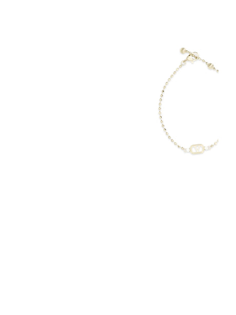 Valentino Garavani Ovalette Bracelet in metal and Swarovski® crystals - Gold/Crystal