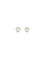 Valentino Garavani VLogo Signature Earrings in metal and pearls - Gold/Cream