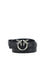 Pinko Love Berry Belt - Black-Old Silver