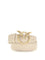 Pinko Love Berry Belt - Beige-Grey Smoke-Antique Gold