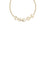 Chloé Script choker Necklace - Vintage Gold