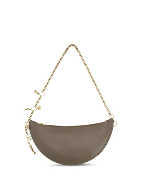 Chloé Icons Shoulder Bag - Deep Taupe
