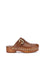 Chloé Jeannette Mules - Ginger Brown
