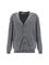 Golden Goose V-neck Cardigan - Dark Grey Melange