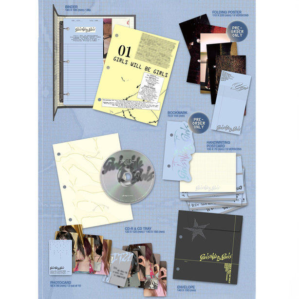 ITZY Girls Will Be Girls Binder Ver. (International Shipping)