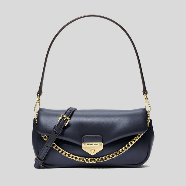 MICHAEL KORS Soho Small Convertible Crossbody Bag Navy RS-35S6G1SC1Y