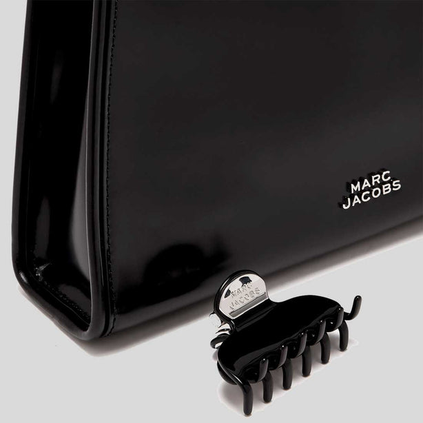 MARC JACOBS The Glam Claw Clip Shoulder Bag Black RS-2P5HSH026H02