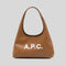 A.P.C. Baby Ninon Shoulder Bag Camel RS-PUAAT-F67027