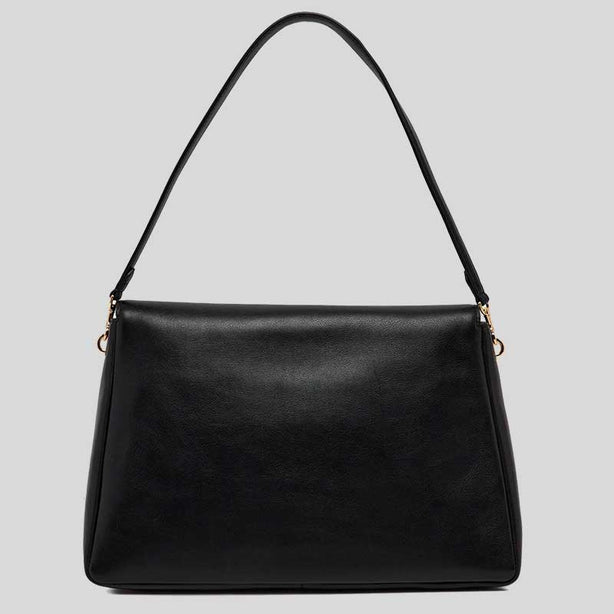 TORY BURCH Large Charlie Shoulder Bag Black RS-180727
