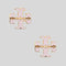 TORY BURCH Icon Enamel Stud Earrings Pink Snow RS-177397