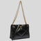 TORY BURCH Small Kira Diamond Quilt Shoulder Bag Black RS-161885