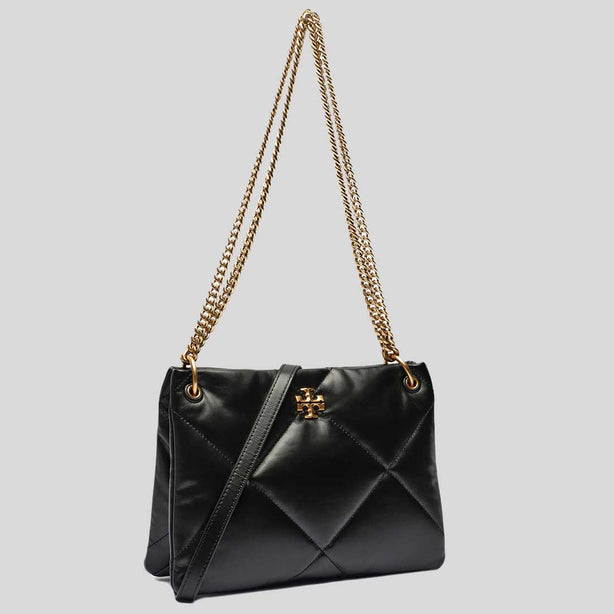 TORY BURCH Small Kira Diamond Quilt Shoulder Bag Black RS-161885