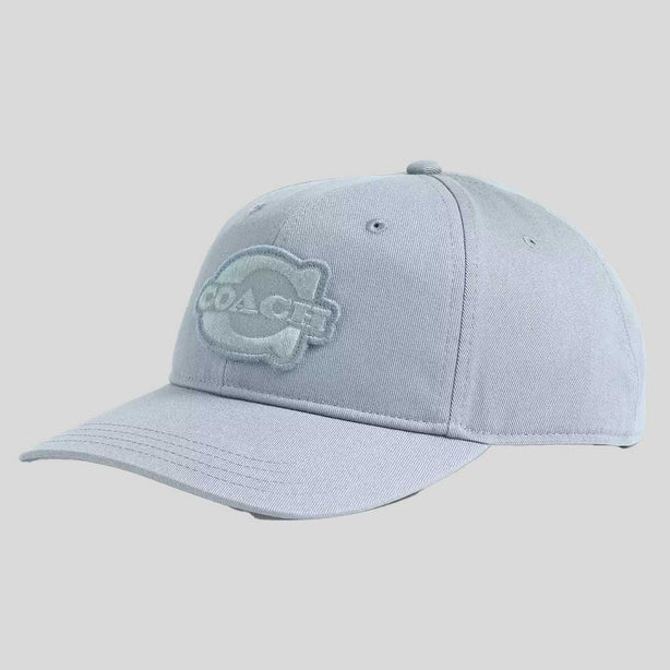 COACH Soho Flat Brim Baseball Hat Sea Mist RS-CCQ59