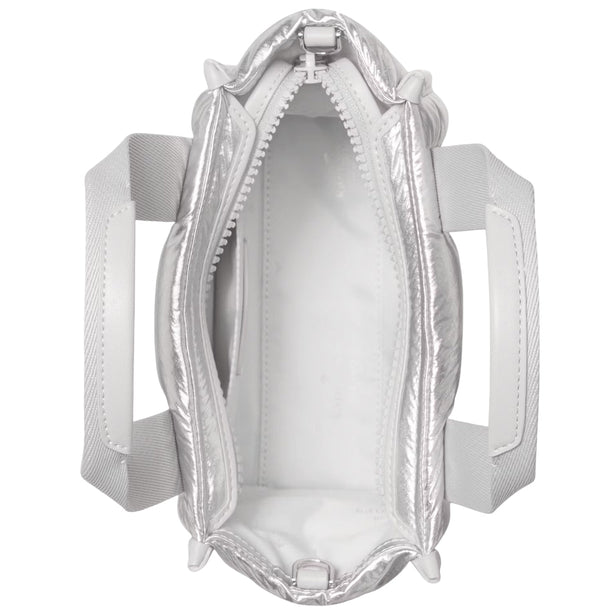 Kate Spade Kip Puffy Mini Tote Bag - Silver KO054